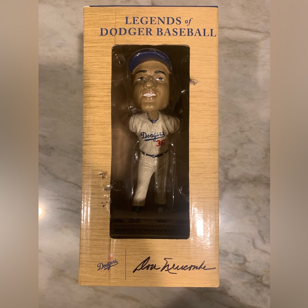 Dodgers bobble head